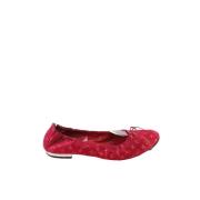 Pre-owned Fabric flats Louis Vuitton Vintage , Red , Dames