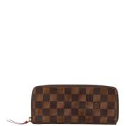 Pre-owned Canvas wallets Louis Vuitton Vintage , Brown , Dames