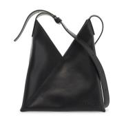 Japanse Stijl Schoudertas MM6 Maison Margiela , Black , Dames