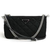 Pre-owned Canvas prada-bags Prada Vintage , Black , Dames