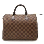 Pre-owned Canvas handbags Louis Vuitton Vintage , Brown , Dames