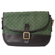 Pre-owned Fabric louis-vuitton-bags Louis Vuitton Vintage , Green , Da...