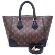 Pre-owned Canvas handbags Louis Vuitton Vintage , Brown , Dames