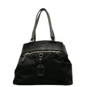 Pre-owned Canvas handbags Prada Vintage , Black , Dames