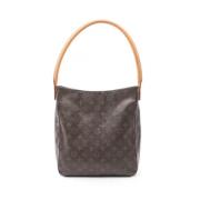 Pre-owned Canvas shoulder-bags Louis Vuitton Vintage , Brown , Dames