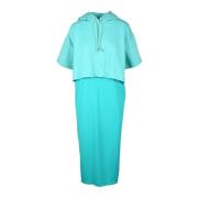 Dresses Semicouture , Blue , Dames