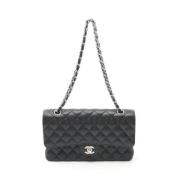 Pre-owned Fabric chanel-bags Chanel Vintage , Black , Dames