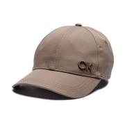 Geborduurde logo pet met reliëf Calvin Klein , Brown , Unisex