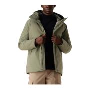 Groene Parka Jas voor Heren Elvine , Green , Heren