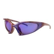 Stijlvolle zonnebril met model Bb0352S Balenciaga , Purple , Unisex