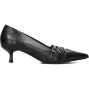 Zwarte Velvet Slingback Hakken Lykke 5714 Vagabond Shoemakers , Black ...