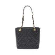 Pre-owned Fabric chanel-bags Chanel Vintage , Black , Dames