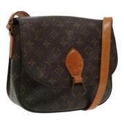 Pre-owned Canvas louis-vuitton-bags Louis Vuitton Vintage , Brown , Da...