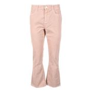 Katoen Elastaan Broek Department Five , Pink , Dames