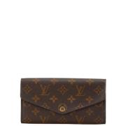 Pre-owned Fabric wallets Louis Vuitton Vintage , Brown , Dames