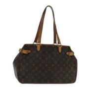 Pre-owned Canvas totes Louis Vuitton Vintage , Brown , Dames