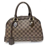 Pre-owned Canvas handbags Louis Vuitton Vintage , Brown , Dames