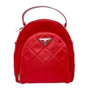 Pre-owned Fabric backpacks Prada Vintage , Red , Dames