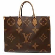 Pre-owned Canvas louis-vuitton-bags Louis Vuitton Vintage , Brown , Da...