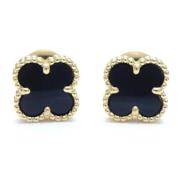 Pre-owned Metal earrings Van Cleef & Arpels Pre-owned , Black , Dames