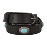 Leren Riem Replay , Black , Dames