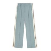 Losse Suit Track Broek voor Vrouwen Palm Angels , Blue , Dames