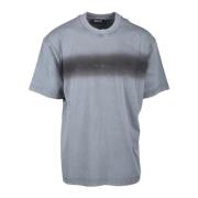 Katoenen T-shirt Diesel , Green , Heren