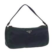 Pre-owned Canvas prada-bags Prada Vintage , Blue , Dames