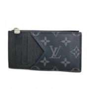 Pre-owned Fabric wallets Louis Vuitton Vintage , Black , Heren