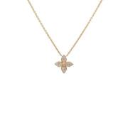 Pre-owned Rose Gold necklaces Louis Vuitton Vintage , Yellow , Dames