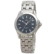 Pre-owned Glass watches Omega Vintage , Blue , Heren