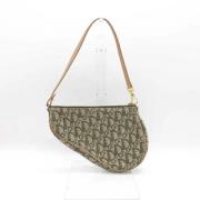 Pre-owned Canvas dior-bags Dior Vintage , Green , Dames