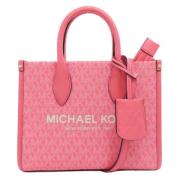 Pre-owned Canvas handbags Michael Kors Pre-owned , Pink , Dames