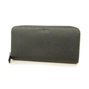 Pre-owned Leather wallets Prada Vintage , Black , Dames