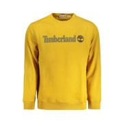 Gele Katoenen Trui Timberland , Yellow , Heren