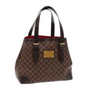 Pre-owned Canvas totes Louis Vuitton Vintage , Brown , Dames