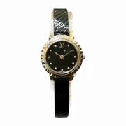 Pre-owned Metal watches Louis Vuitton Vintage , Black , Dames