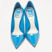 Pre-owned Fabric heels Dior Vintage , Blue , Dames