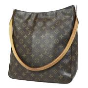 Pre-owned Canvas louis-vuitton-bags Louis Vuitton Vintage , Brown , Da...