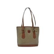 Pre-owned Canvas celine-bags Celine Vintage , Beige , Dames