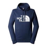 Katoenen Hoodie - Blauw, Rechte pasvorm The North Face , Blue , Heren