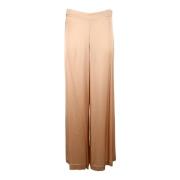 Viscose Broek Ottod'Ame , Brown , Dames