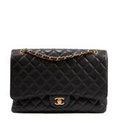 Pre-owned Fabric chanel-bags Chanel Vintage , Black , Dames