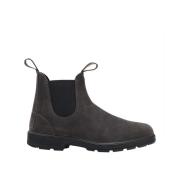 Waterbestendige Suède Chelsea Laarzen Blundstone , Gray , Unisex