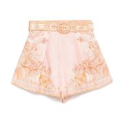 Stijlvolle Shorts voor Vrouwen Zimmermann , Pink , Dames