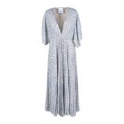 Maxi Jurk Erika Cavallini , White , Dames