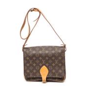 Pre-owned Canvas louis-vuitton-bags Louis Vuitton Vintage , Brown , Da...