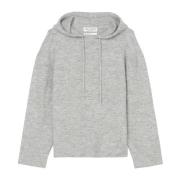 Oversized gebreide hoodie Marc O'Polo , Gray , Dames