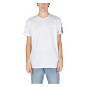 Katoenen Heren T-shirt en Polo Moschino , White , Heren