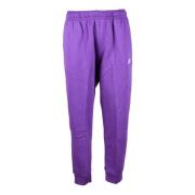 Katoenmix Stijlvolle Broek Nike , Purple , Heren